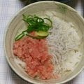 みゆwaco 's cooksnap of when they made ネギトロ＆しらす丼.