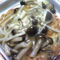 らんたろ～'s cooksnap of when they made ふわふわ豆腐のきのこあんかけ.