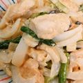 はるたんママ0727's cooksnap of when they made 鳥もも肉とアスパラのマヨネーズ炒め.