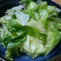 ひびほま's cooksnap of when they made レタス消費！やみつき！ごまレタス.