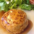 　青空大好き's cooksnap of when they made 鶏ひき肉のふわふわ和風ハンバーグ.