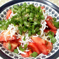 mami5san's cooksnap of when they made 簡単＊トマトとしらすのサラダ.