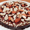 aayaachan's cooksnap of when they made スクエアナッツチョコレートケーキ.