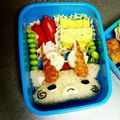 mitu☆'s cooksnap of when they made 妖怪ウォッチ☆コマじろう＊キャラ弁.
