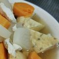 めかにか's cooksnap of when they made ほっこりやさしい♡がんもと大根の煮物♡.