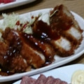 ﾋﾟﾛﾐ♡'s cooksnap of when they made にんにくとチーズ衣のとんかつ.