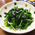 YUKIKI☆'s cooksnap of when they made ほうれん草とジャコのおひたし.