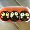 海かぁちゃん's cooksnap of when they made ＊キャラ弁＊まっくろくろすけ＊.