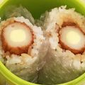 ゆーこリン♡'s cooksnap of when they made チーズ竹輪のラップ巻きおにぎり.