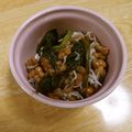 せつみか's cooksnap of when they made ☆ほうれん草納豆☆.