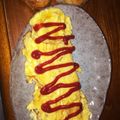 にこにこすぷうん's cooksnap of when they made チーズ　in オムレツ☆.
