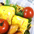 とこきち's cooksnap of when they made 紅生姜と青のりのだし巻き玉子.