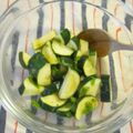 クックあこ's cooksnap of when they made ズッキーニとミントのサラダ♪.
