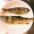 えりえりぴょ's cooksnap of when they made 冷凍されたアマゴ！を使って＜塩焼き＞♪.