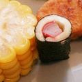 ～chi～'s cooksnap of when they made お弁当に♪のり巻きチーズ.