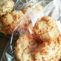 みつば635's cooksnap of when they made 卵なし　コーンフレーククッキー.