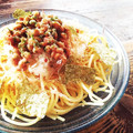 クック4U9B8Q☆'s cooksnap of when they made 本格で絶品☆ 簡単♪納豆おろしパスタ.