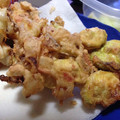 なぉぞぅ's cooksnap of when they made 空豆とエビのかき揚げ.
