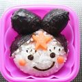りのゆなママ's cooksnap of when they made 七夕 キャラ弁 おりひめとひこぼし☆.