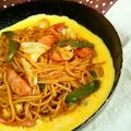ぱばっちょん's cooksnap of when they made 名古屋発祥「鉄板イタリアン」風焼きそば☆.