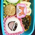 でむでみ's cooksnap of when they made 妖怪ウォッチウィスパーおにぎり♪キャラ弁.