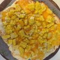 ナピト's cooksnap of when they made 簡単☆発酵なしコーンとチーズのピザ.