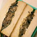 ちゃーん♪'s cooksnap of when they made リメイク・ゴボウのきんぴらのサンドイッチ.
