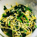 にゃ〜★'s cooksnap of when they made 簡単・本格！もやしナムル.