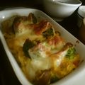 健康第一♪実験中's cooksnap of when they made 豆腐かぼちゃソースのチキングラタン.