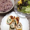 クックPG8GWY☆'s cooksnap of when they made 満腹！ささみの梅紫蘇巻き★.