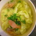 acobell's cooksnap of when they made 春キャベツとベーコンのスープ.