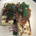 ☆★あーこ★☆'s cooksnap of when they made 手軽に豆腐ステーキ＠新たまねぎソース添え.
