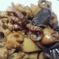 ナミタン's cooksnap of when they made いいだことレンコンの煮物.