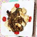 megu0217's cooksnap of when they made 鶏ムネ肉のなめこ炒め.