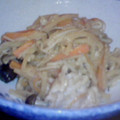 ちおの's cooksnap of when they made きのこたけのこ☆みそ炒め.