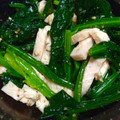 satomi916's cooksnap of when they made ほうれん草と鶏ハムのごま酢和え.
