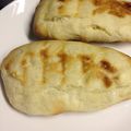 もくちゃん's cooksnap of when they made カレーに♪簡単手捏ねナン.