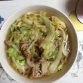 komasan♪'s cooksnap of when they made 手抜きの牛肉蕎麦.