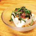 たじ満塁's cooksnap of when they made 梅わさび　冷やしなめこあんかけ豆腐.