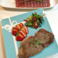 ★chloe★'s cooksnap of when they made ステーキの焼き方♡.