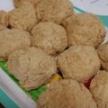 fuwafuwa13's cooksnap of when they made 【離乳食 後期】コロコロ★きなこおにぎり.