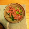 shunkyo's cooksnap of when they made エビとブロッコリーのガーリック炒め.