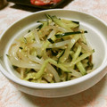 快くん's cooksnap of when they made ✿もやしときゅうりのナムル風✿.