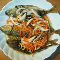 たっちゃん母ちゃん's cooksnap of when they made 簡単！昆布の旨味で格上げアジの南蛮漬け.