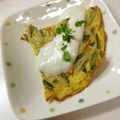 くまやっこ's cooksnap of when they made 春色ポテトオムレツ♪チーズソース.
