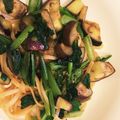 mepphina's cooksnap of when they made １０分ランチ★小松菜となすの和風パスタ.