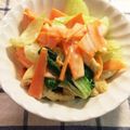 かくすん's cooksnap of when they made チンゲン菜の和風サラダ.