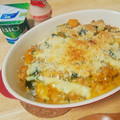 maaaaaaaa2's cooksnap of when they made かぼちゃの和風肉みそグラタン.