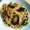 ラムレオ's cooksnap of when they made ナスとベーコンの和風スパゲティ.