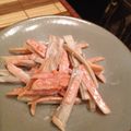 Emmabeagle's cooksnap of when they made ゴボウとにんじんの和風マヨサラダ.